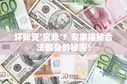 济南坏账变‘宝账’？专家揭秘合法翻身的秘密！