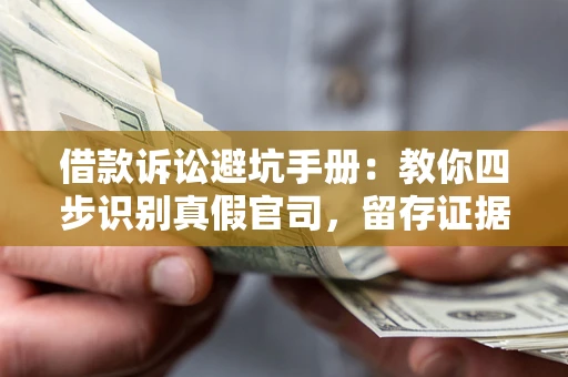 济南借款诉讼避坑手册：教你四步识别真假官司，留存证据不踩雷