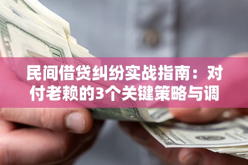 济南民间借贷纠纷实战指南：对付老赖的3个关键策略与调解盲区解析