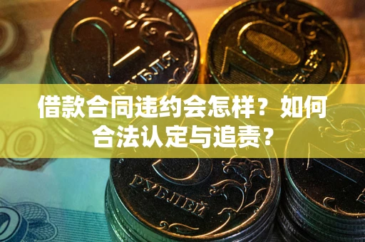 济南借款合同违约会怎样？如何合法认定与追责？