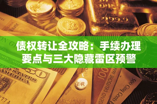 济南债权转让全攻略：手续办理要点与三大隐藏雷区预警